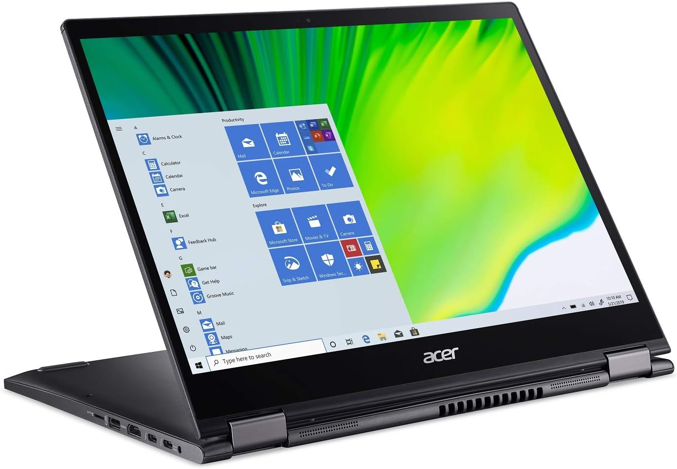 Laptop Acer Spin 5 Convertible en Tablet